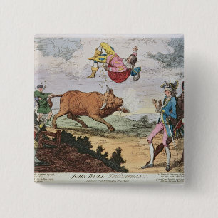 John Bull Triumphant 15 Cm Square Badge