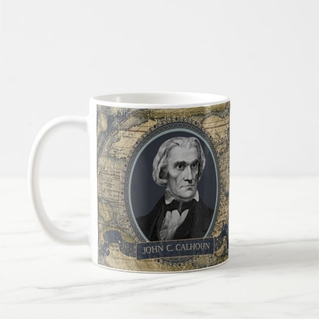 John C Calhoun Historical Mug (Left)
