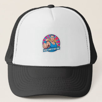 John Cena 'You Can't See Me' Meme - WWE Trucker Hat