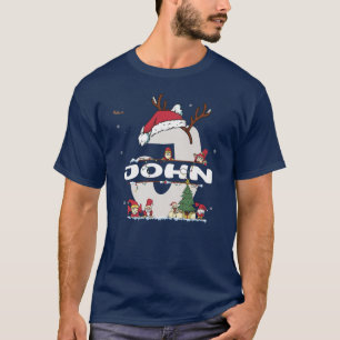 John Christmasw John Name for funny Xmas  T-Shirt