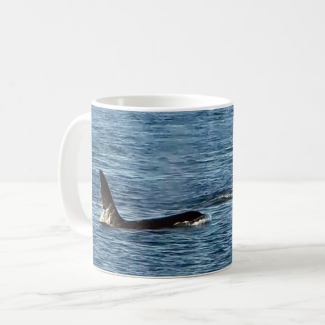 John Coe & Aquarius Killer Whale Orca Mug (Front Left)