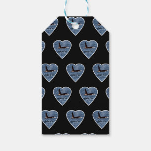 John Coe Orca Killer Whale Black Gift Tags