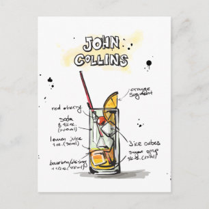 John Collins Postcard