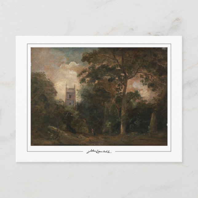 John Constable #17 - Fine Art Postcard (Front)