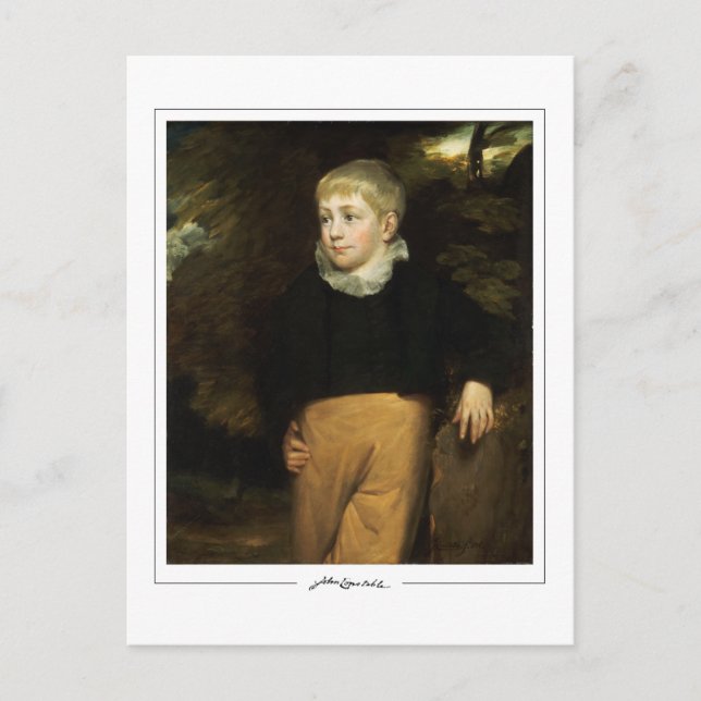 John Constable #292-2 - Fine Art Postcard (Front)