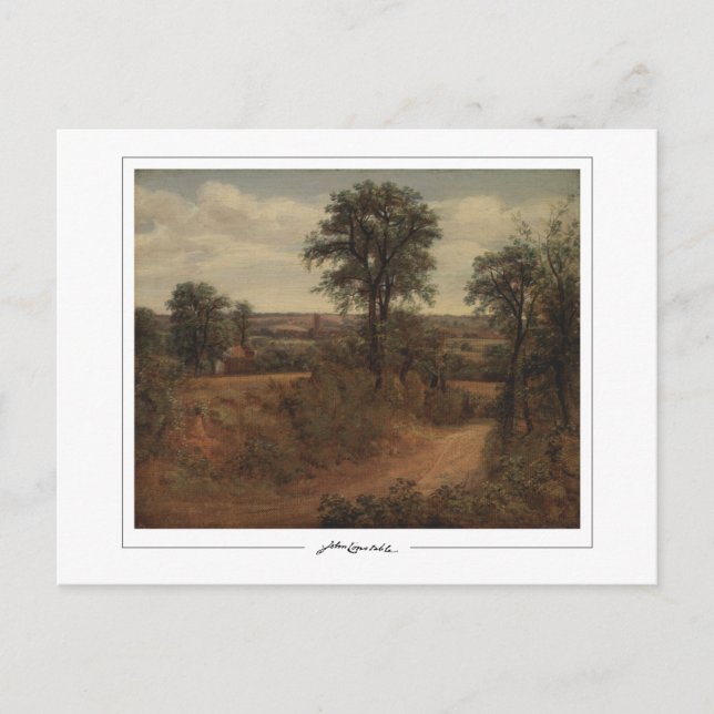 John Constable #29 - Fine Art Postcard (Front)