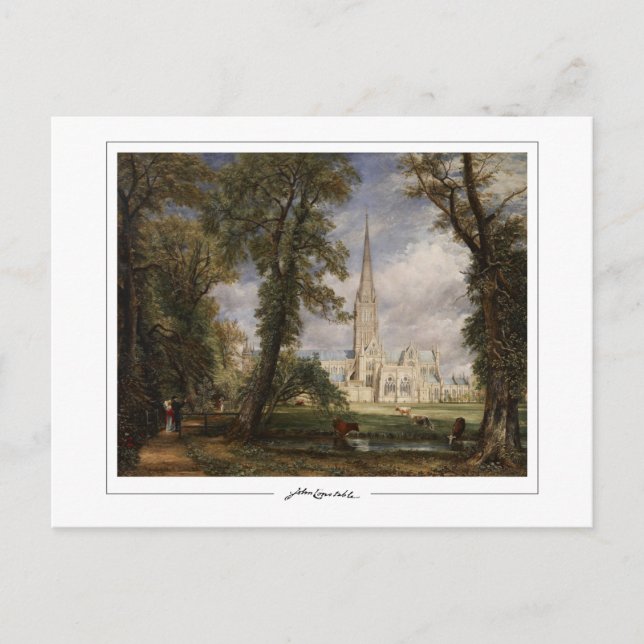 John Constable #34 - Fine Art Postcard (Front)