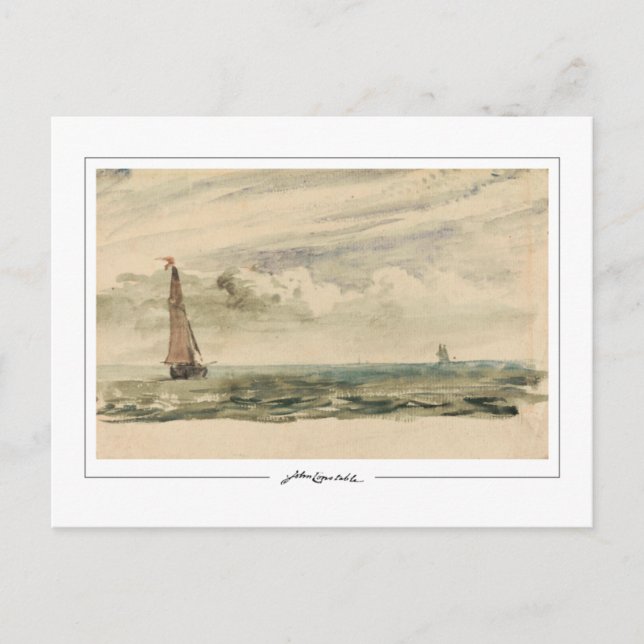 John Constable #409-2 - Fine Art Postcard (Front)