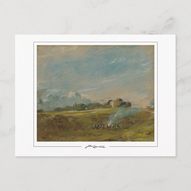 John Constable #471-2 - Fine Art Postcard (Front)