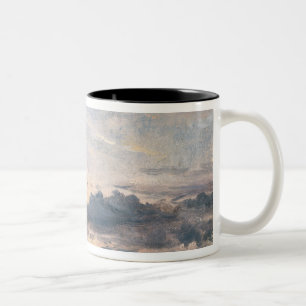 John Constable   A Cloud Study, Sunset, c.1821 (oi Two-Tone Coffee Mug