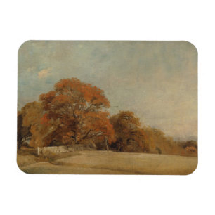 John Constable An Autumnal Landscape at East Ber Magnet