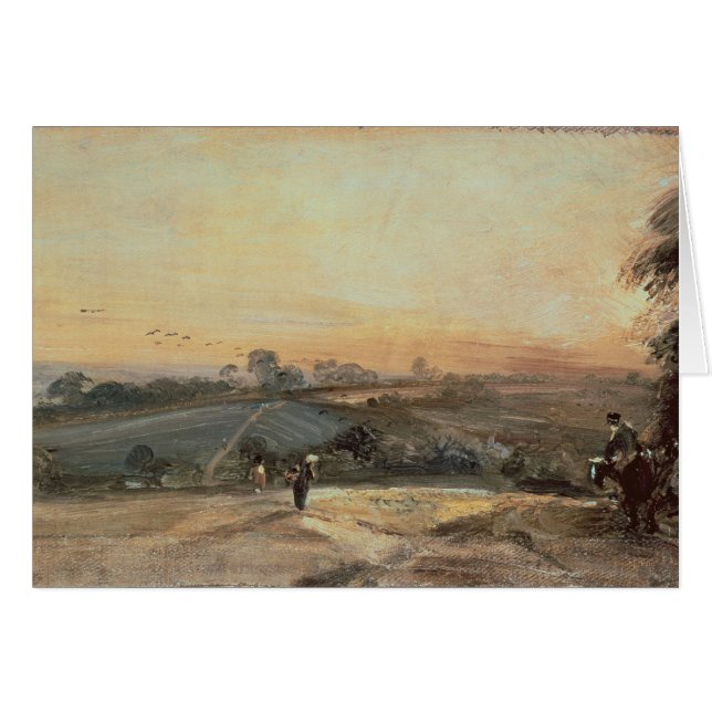 John  Constable | Autumnal Sunset (Front Horizontal)