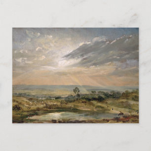 John Constable Branch Hill Pond, Hampstead Postcard