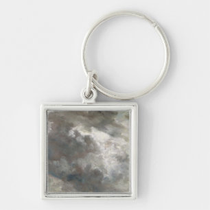 John Constable Cloud Study, 1821 (oil on paper l Key Ring