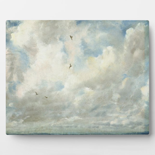 John Constable | Cloud Study, 1821 (oil on paper l Plaque (Front)