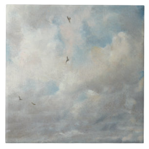 John Constable - Cloud Study Ceramic Tile