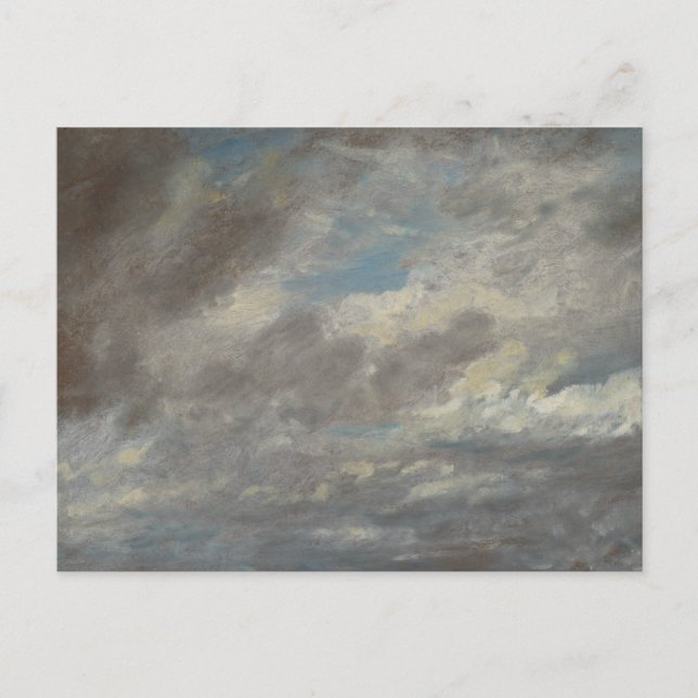 John Constable - Cloud Study Postcard (Front)