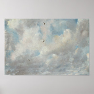 John Constable - Cloud Study Poster