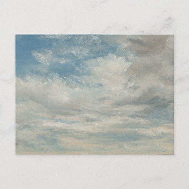 John Constable - Clouds Postcard (Front)