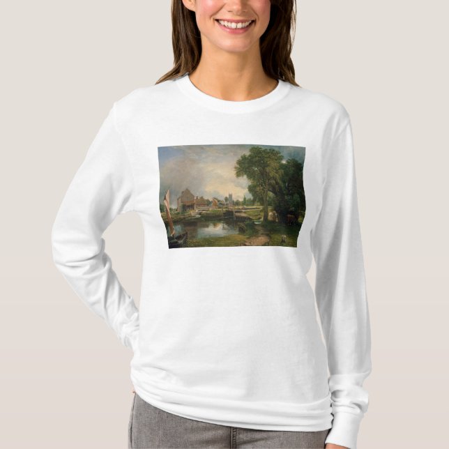 John Constable | Dedham Lock and Mill, 1820 T-Shirt (Front)