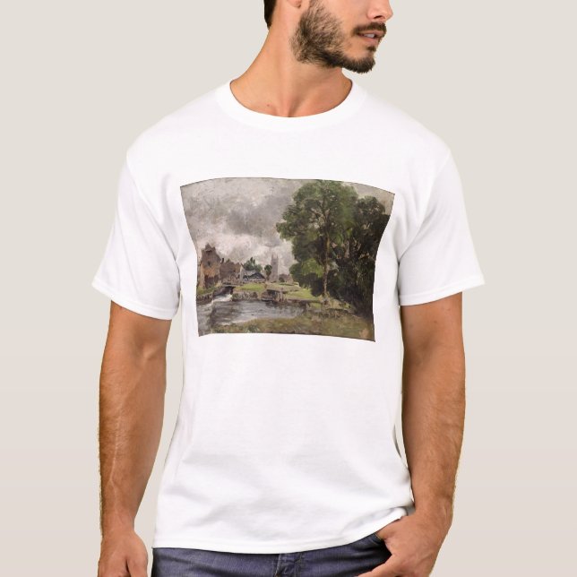 John Constable | Dedham Lock and Mill T-Shirt (Front)