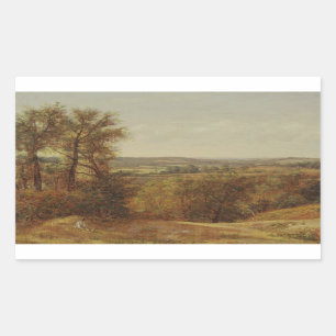 John Constable - Dedham Vale Rectangular Sticker