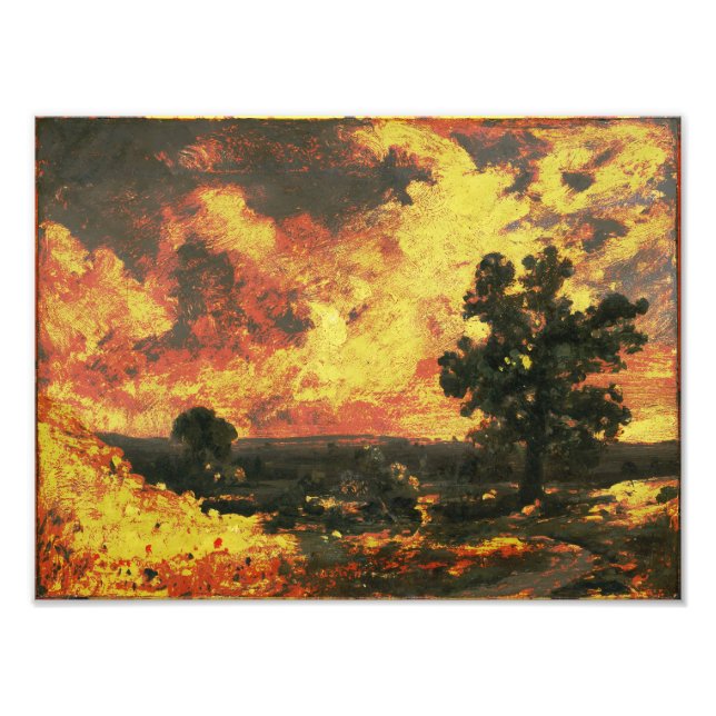 John Constable - English Landscape (Modified) Photo Print (Front)