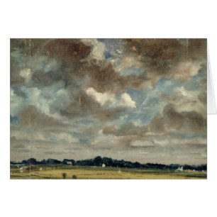 John Constable Extensive Landscape with Grey Clo
