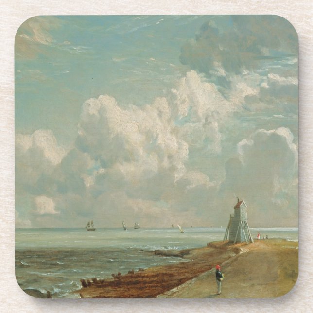 John Constable | Harwich, The Low Lighthouse and B Coaster (Front)