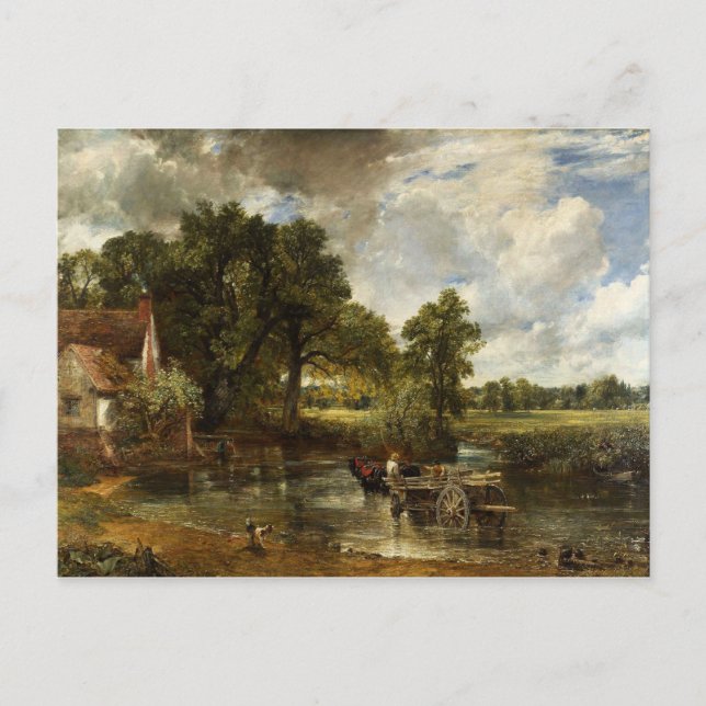 John Constable Hay Wain Postcard (Front)