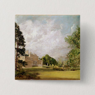 John Constable Malvern Hall, Warwickshire, c.182 15 Cm Square Badge