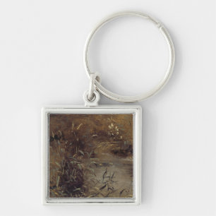 John Constable Rushes by a Pool, c.1821 (oil on Key Ring