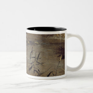 John Constable Rushes by a Pool, c.1821 (oil on Two-Tone Coffee Mug