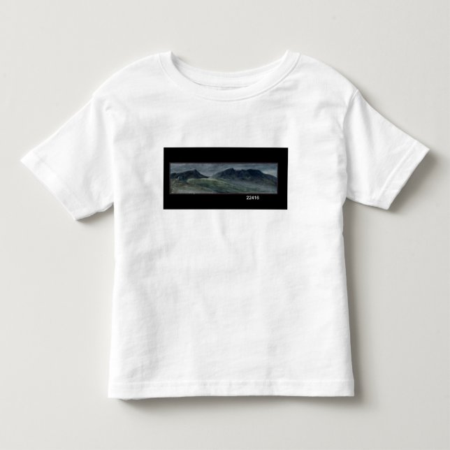John Constable | Saddleback and Part of Skiddaw Toddler T-Shirt (Front)