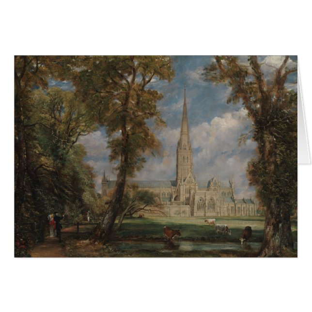 John Constable | Salisbury Cathedral from the Bish (Front Horizontal)