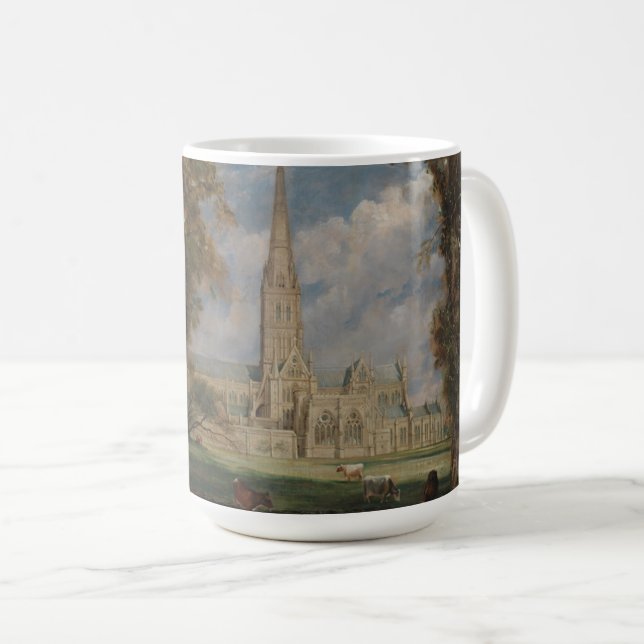 John Constable | Salisbury Cathedral from the Bish Coffee Mug (Front Right)