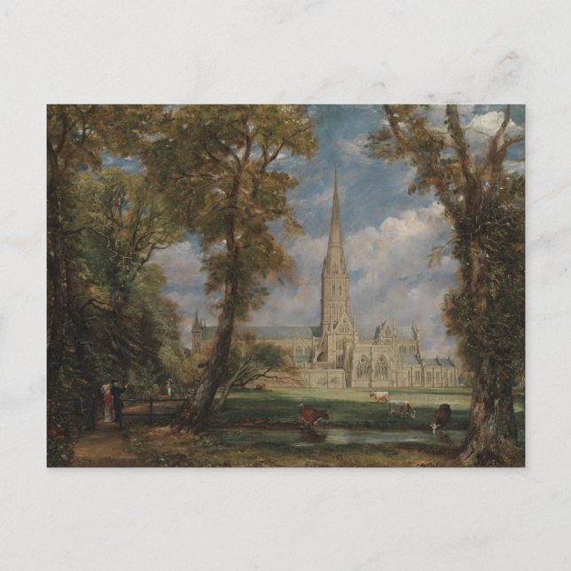 John Constable | Salisbury Cathedral from the Bish Postcard (Front)