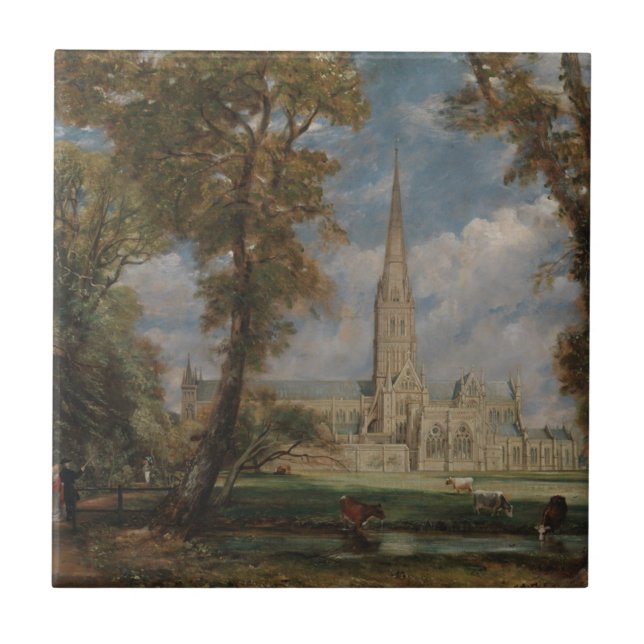 John Constable | Salisbury Cathedral from the Bish Tile (Front)