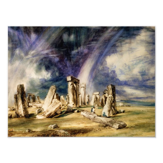 John Constable - Stonehenge Photo Print (Front)