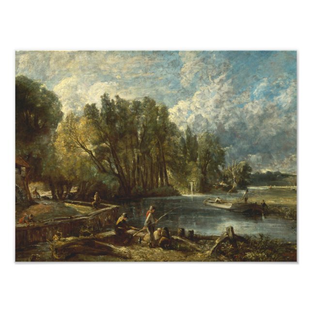 John Constable - Stratford Mill Photo Print (Front)