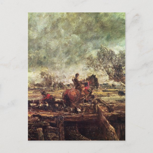 John Constable | Study for The Leaping Horse Postcard (Front)