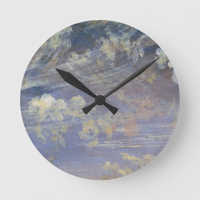 John Constable | Study of Cirrus Clouds Round Clock (Front)