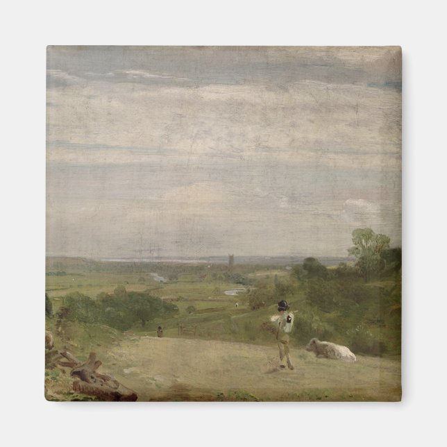 John Constable | Summer Morning: Dedham from Langh Magnet (Front)