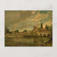 John Constable | The Bridge of Harnham and Salisbu