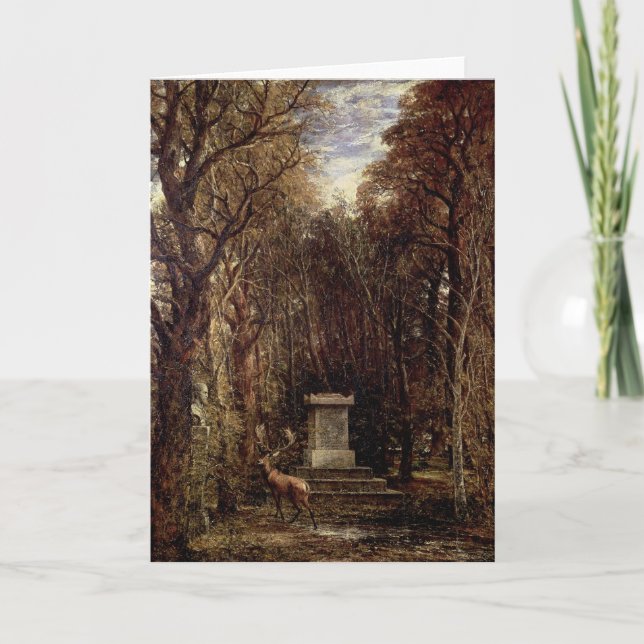 John Constable | The Cenotaph to Reynold's Memory Card (Front)
