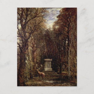 John Constable   The Cenotaph to Reynold's Memory Postcard