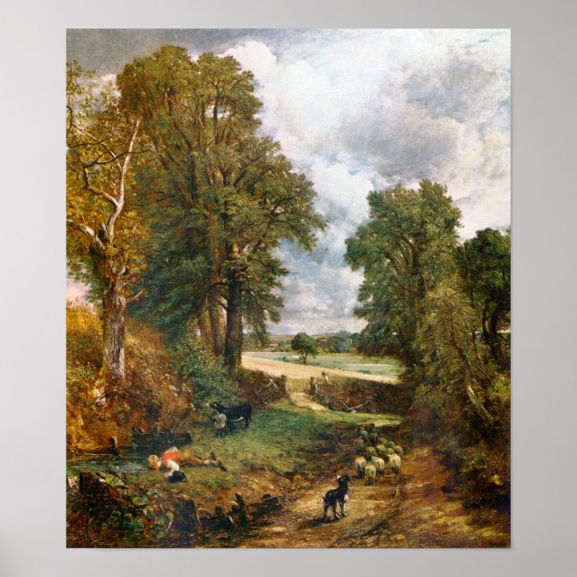 John Constable - The Cornfield of 1826 Poster (Front)