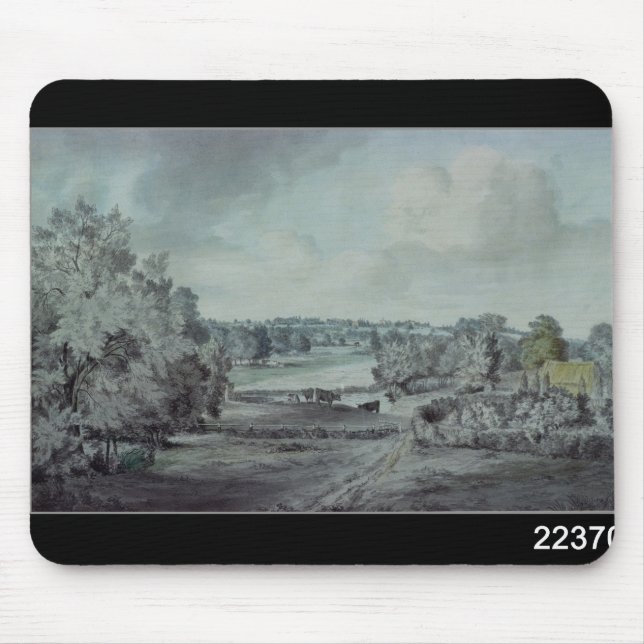John Constable | The Valley of the Stour Mouse Pad (Front)