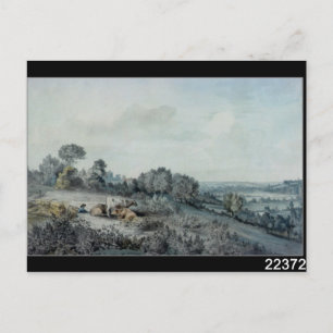 John Constable The Valley of the Stour Postcard