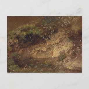 John Constable   Undergrowth, c.1821 (oil on paper Postcard